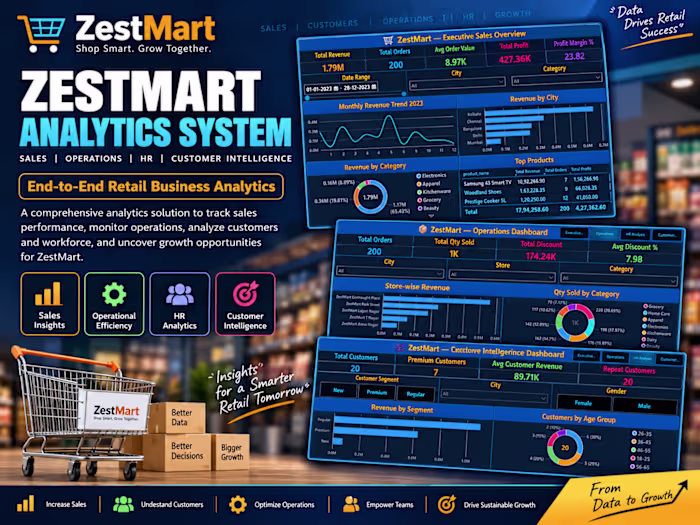 RetailPulse India — ZestMart Analytics System