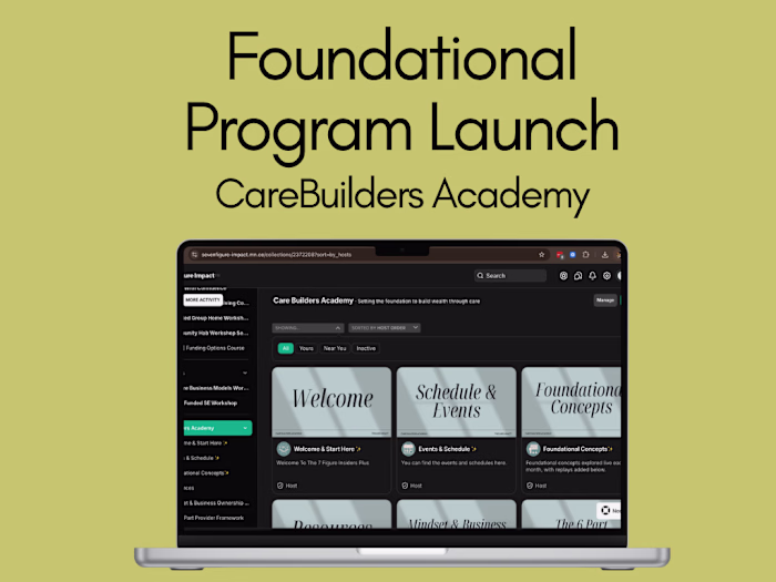 Strategic Launch of Foundational Learning Program