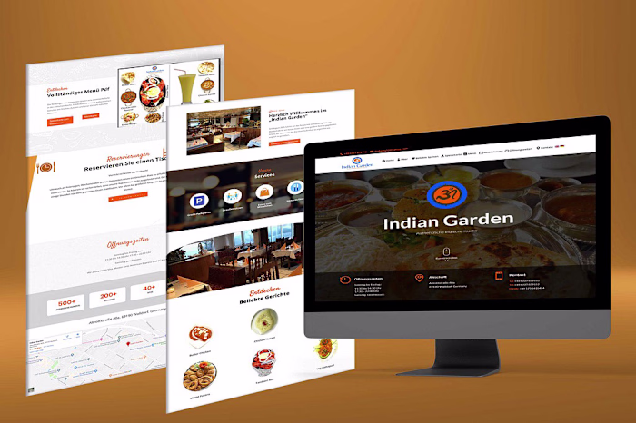 Restaurant Wix Website Design
