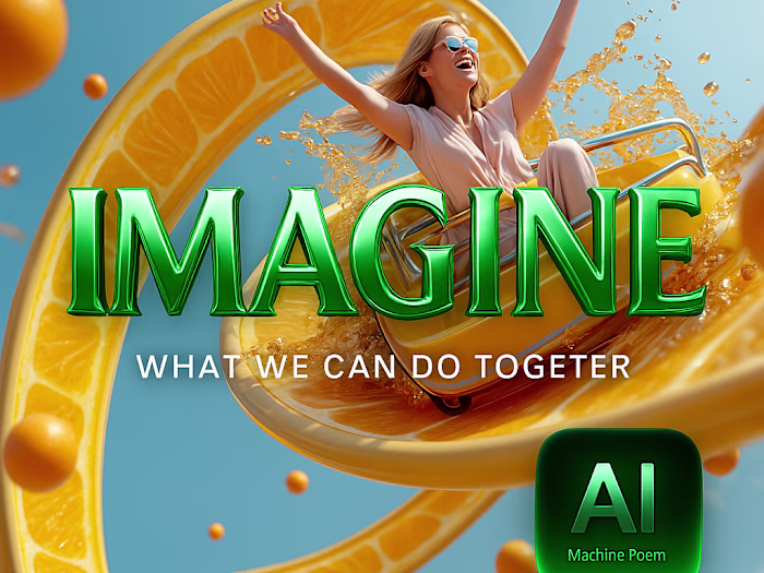 Machine Poem AI Concept Portfolio 