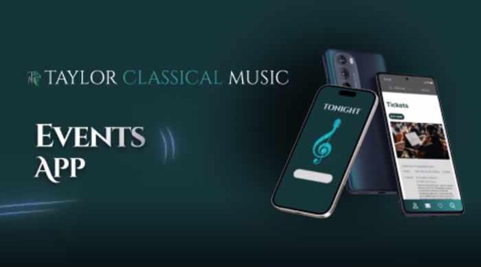 Taylor Classical Music Events Mobile App