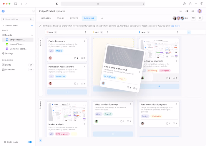 Product Updates