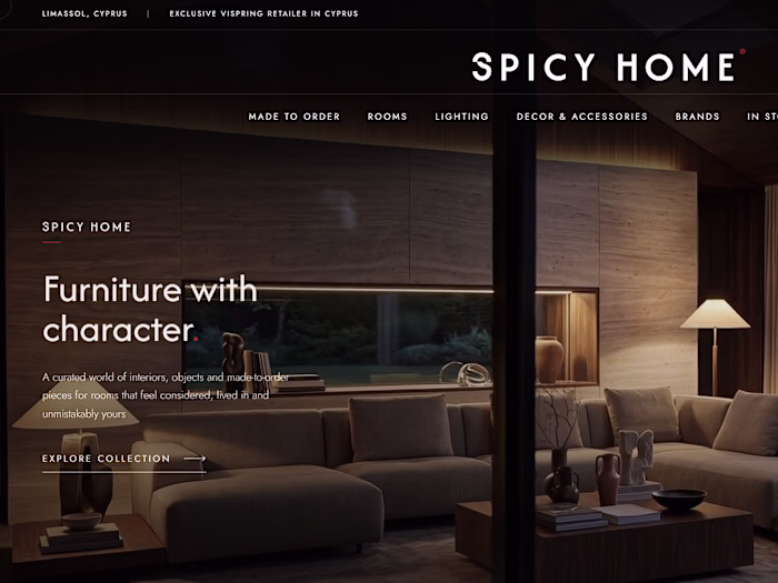 Spicy Home — An Immersive Digital Showroom