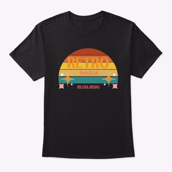 Retro T-Shirt Design and Mockup Collection
