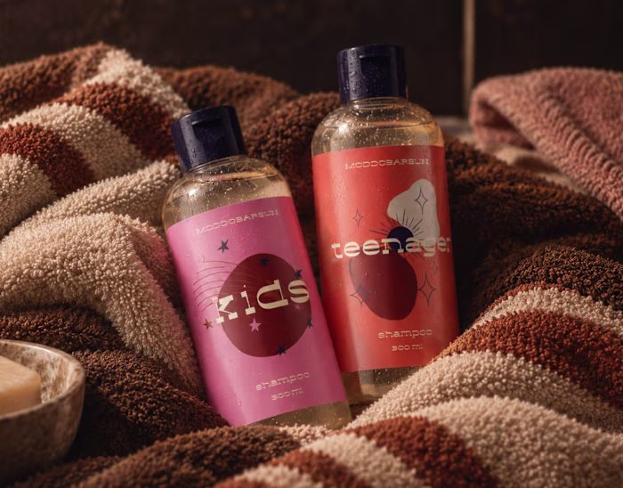 MODOOBAREUN — Hair Care Branding & Packaging
