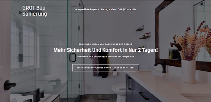 WordPress Landing Page
