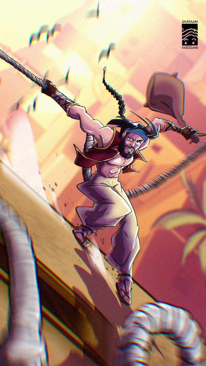 Umro Ayyar Character Design