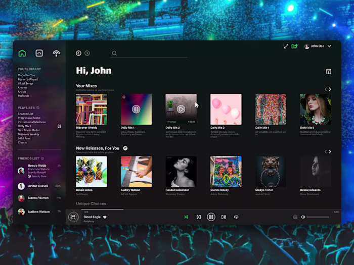 Spotify Concept Design