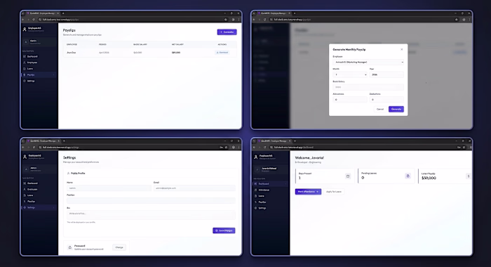 OptiStaff | Full-Stack Employee Management