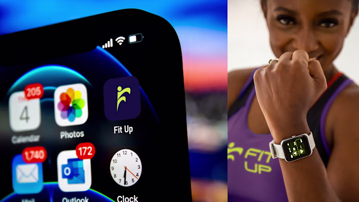 Fitness App - Brand Identity Design :: Fit Up