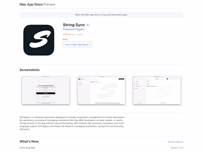 String Sync Localization Management Tool