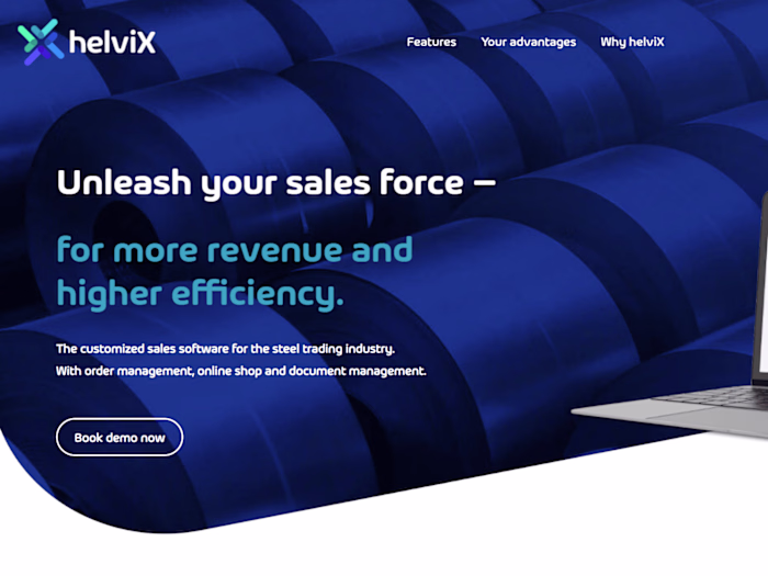 Angular E-Commerce SaaS Platform for Steel Industry 
