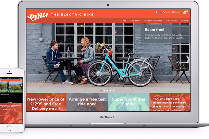 E-Bike Website