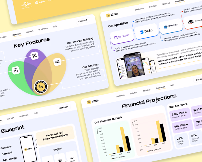 Building the Investor Deck for Zizle's $3M Pre-Seed Raise