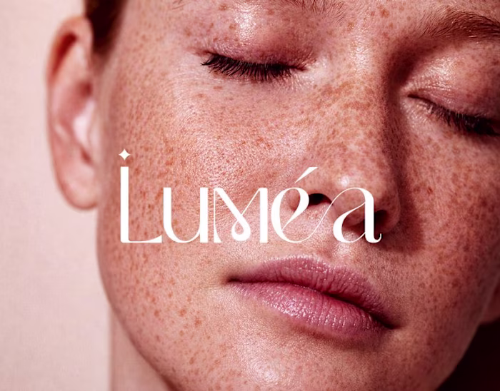 LUMEA – Modern Luxury Cosmetics Brand Identity Design.