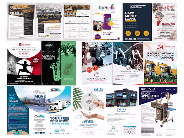 Corporate Flyers, Product Brochures &