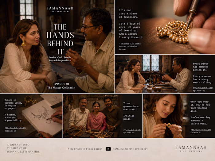 Created a campaign for Tamannaah