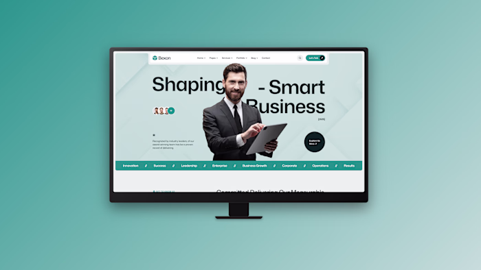 Bexon — Business Website Concept
A