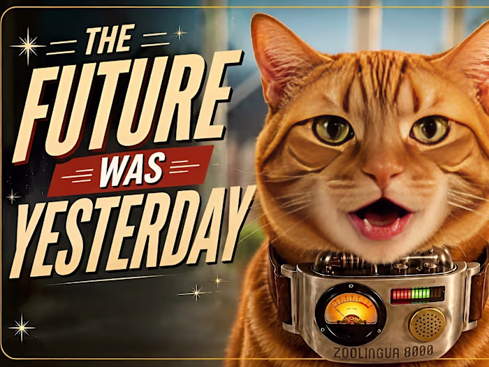 THE FUTURE WAS YESTERDAY 

Created