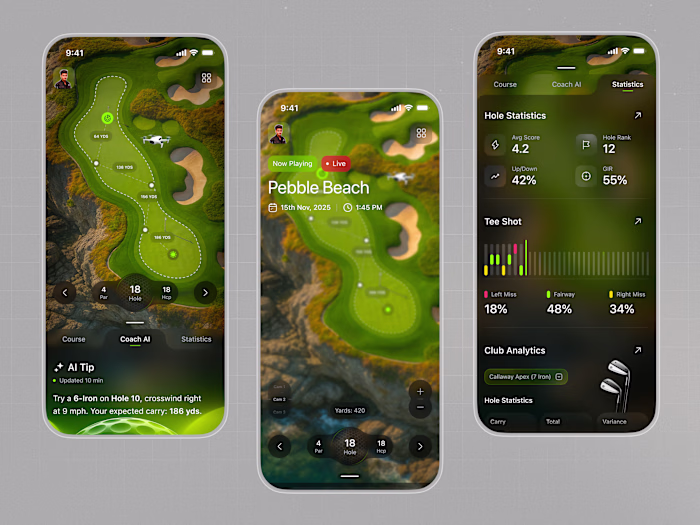 Golfy: Smart Golf Assistant App Development