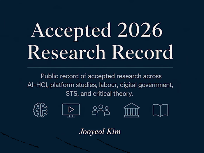 Accepted 2026 Research Record