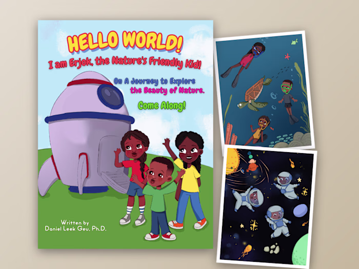 Hello World! – Picture Book Illustration