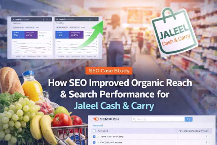 SEO Growth Strategy for Jaleel Cash & Carry