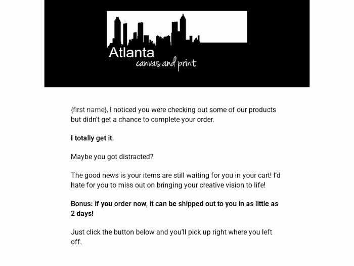 ATL Abandoned Cart Sequence