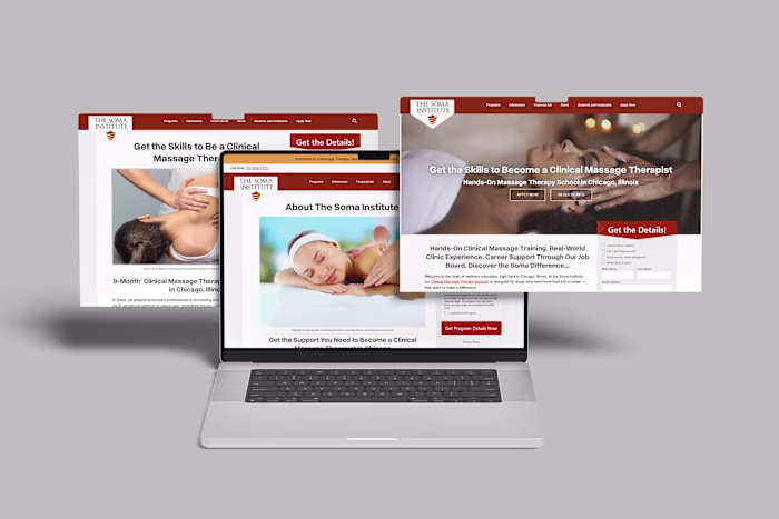 A Shopify skincare store designed