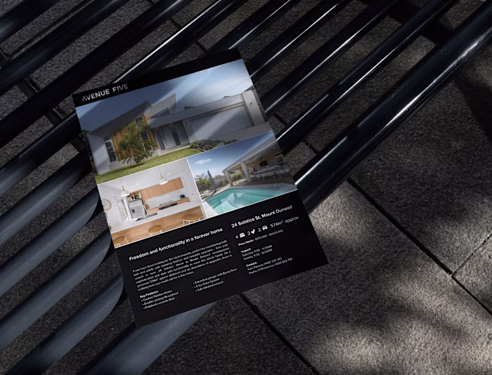 Avenue Five Realestate • Brand Design • Brand Collateral