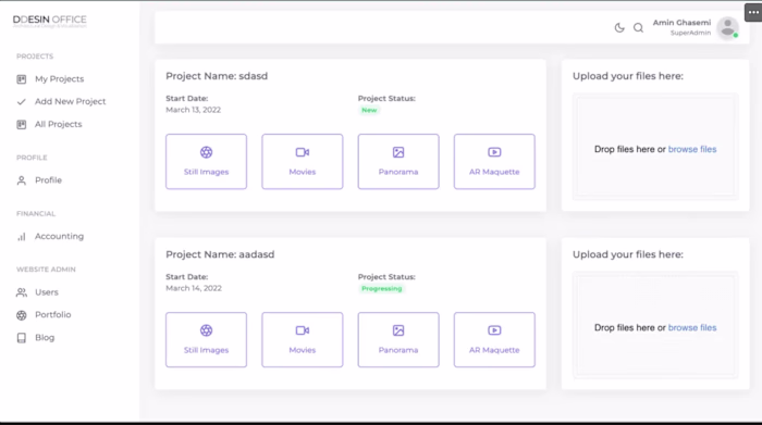 Ddesin-Architectural Project Management SaaS Solution