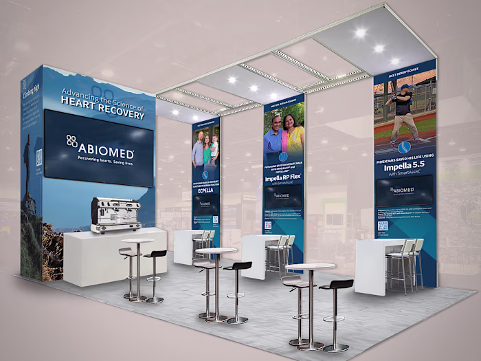 Abiomed booth design