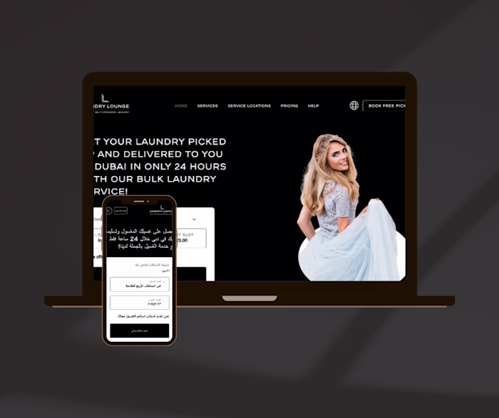 Project: Laundry Lounge
Role: Senior UI/UX