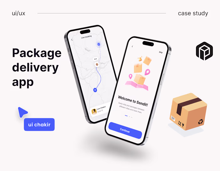 SendIt: Package delivery app