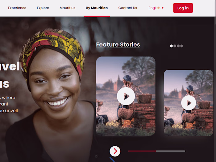 Interactive Web Application with Responsive Design Animations
