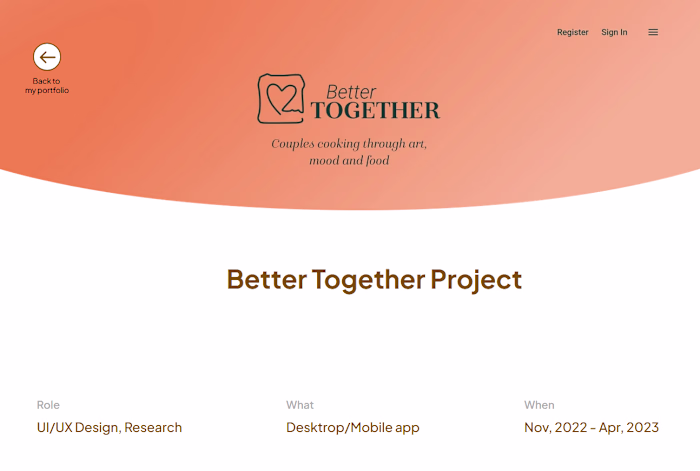 Enhancing User Experience for Couple-Focused Brand