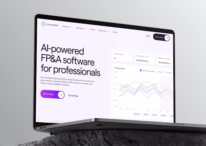 Clockwork - SaaS Website