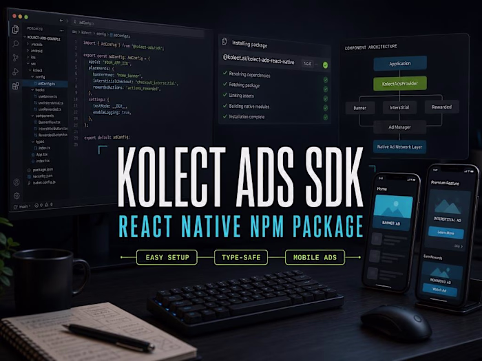 Introducing @kolect.ai/kolect-ads-react-native 📦 — An