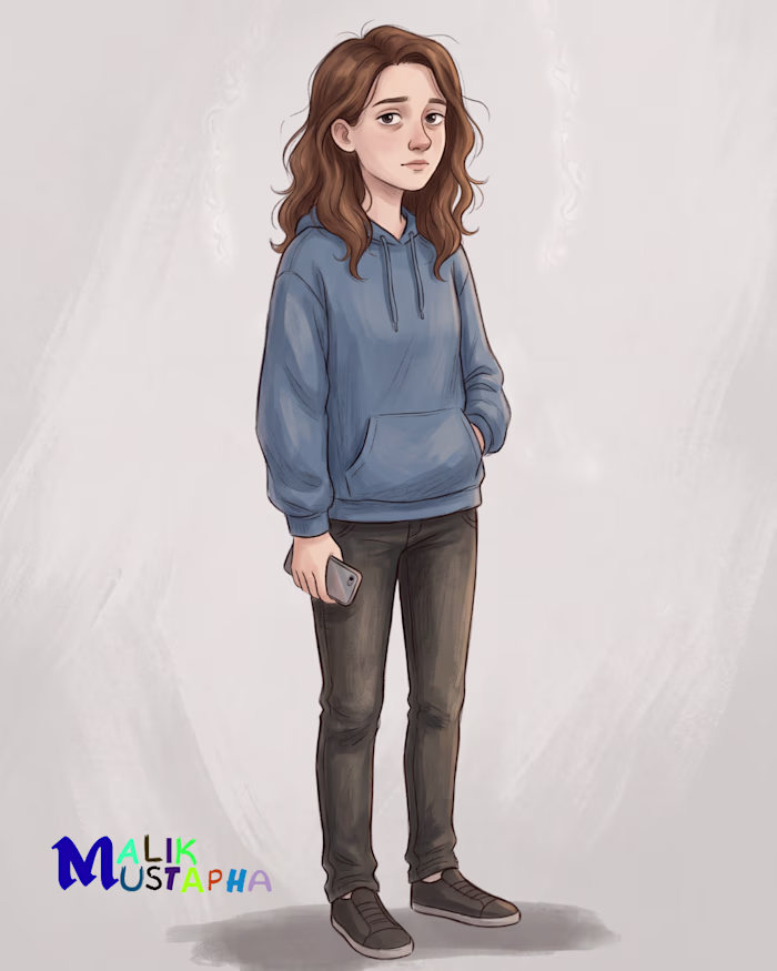 Character Design: Emma (Lead)
Emma is