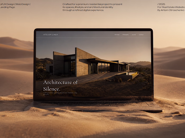 ATELIER LINEA — Desert Villa Website