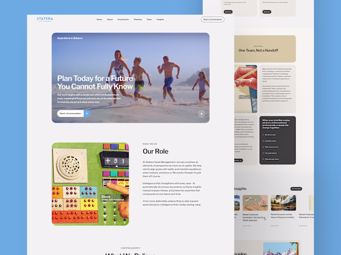 Web Design for Financial & Advisory Firms | Foundrline.com