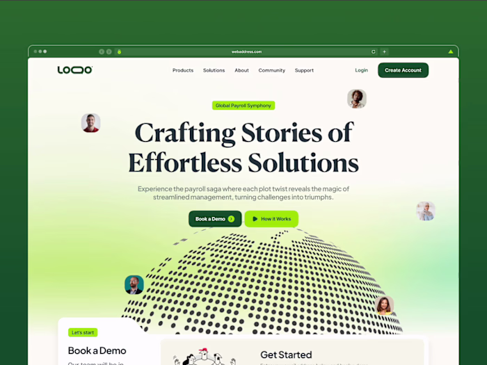 Landing Page: Above the Fold Design