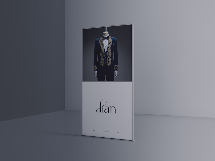 Dian Luxury Tuxedo || Brand Identity Design