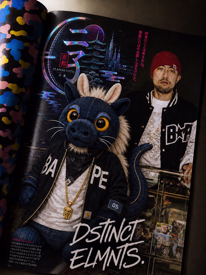 NIKOJEANSKYOTO Editorial Concept: Streetwear Legacy