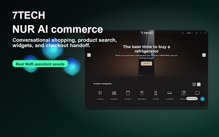 NUR AI Commerce Assistant