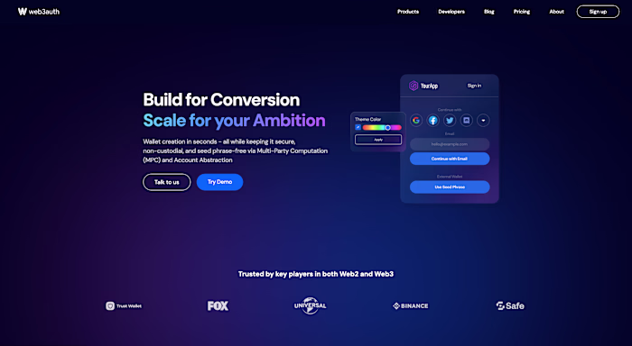 Web3Auth - WebFlow