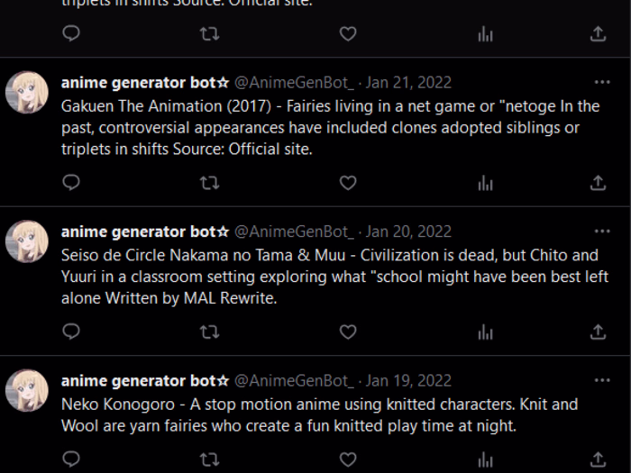 Anime Generator Bot