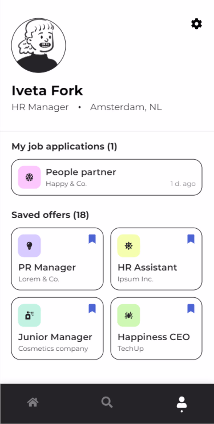 Job finder app (Joblink)