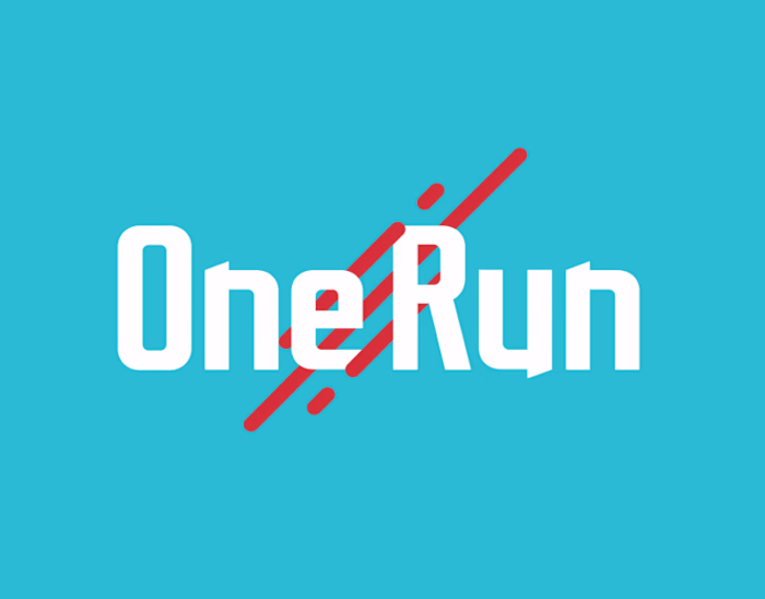 One Run — LED Screen Motion Graphics