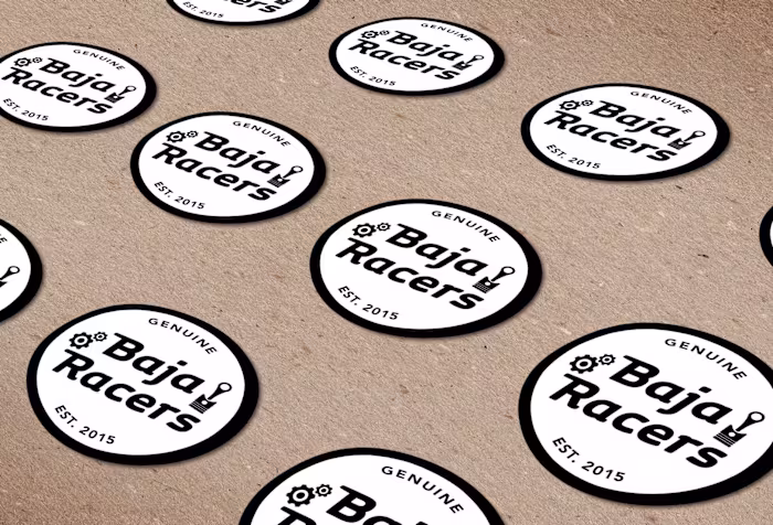 Baja Racers Logo & Mockups 2015